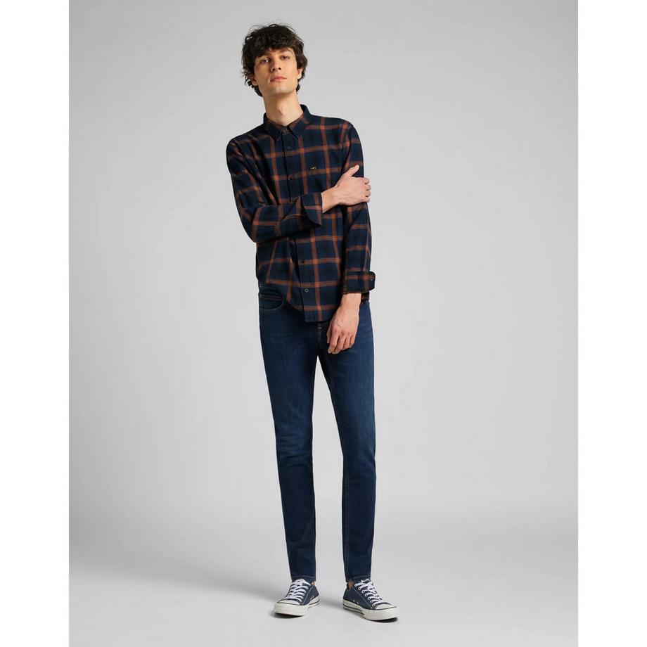 Lee Button Down Kariertes Hemd  