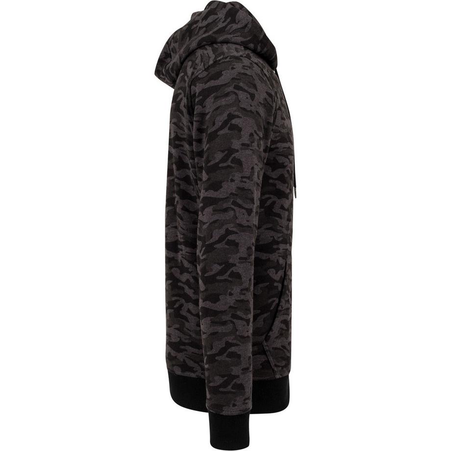 URBAN CLASSICS Camo Bomber Hoodie  