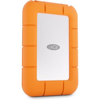 LACIE  STMF500400 Externes Solid State Drive 500 GB Grau, Orange 