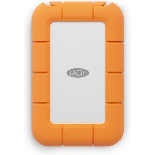 LACIE  STMF500400 Externes Solid State Drive 500 GB Grau, Orange 