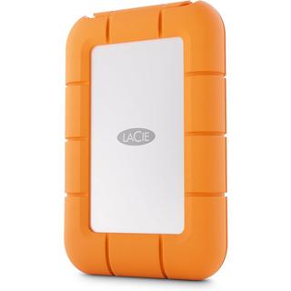 LACIE  STMF500400 Externes Solid State Drive 500 GB Grau, Orange 