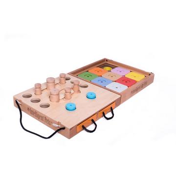 Jouet interactif en bois