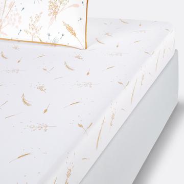 Drap housse pur coton