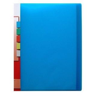 Kolma KOLMA Sichtbuch Easy A4 03.752.05 blau, 20 Taschen  