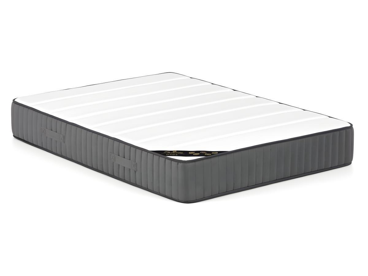 Vente-unique Matelas 180 x 200 cm ressorts ensachés 7 zones et mousse haute résilience ép.26cm - AUDACE de PALACIO  