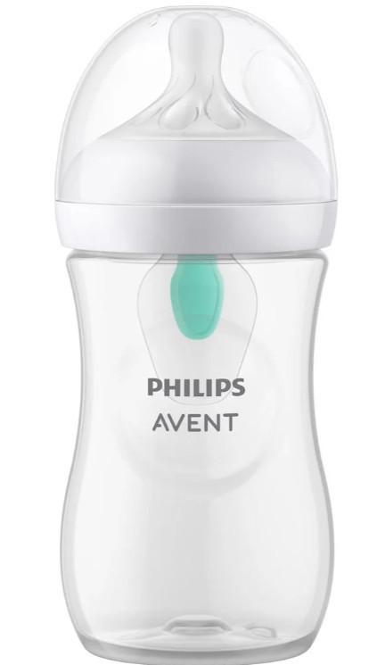 PHILIPS AVENT  Philips Avent Biberon Natural Response avec valve Airfree 1M+ (260ml) 