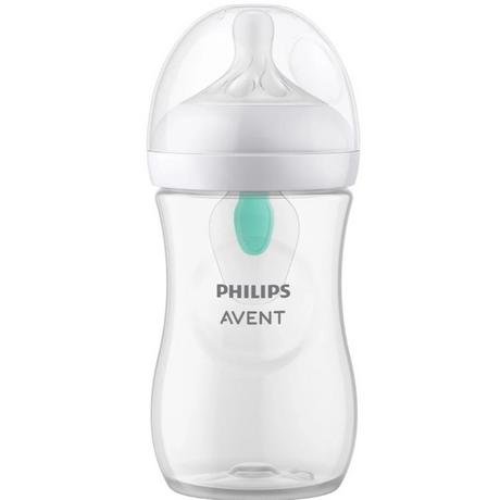 PHILIPS AVENT  Philips Avent Biberon Natural Response avec valve Airfree 1M+ (260ml) 