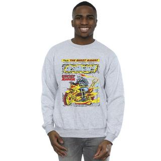 MARVEL  Ghost Rider Chest Deathrace Sweatshirt 