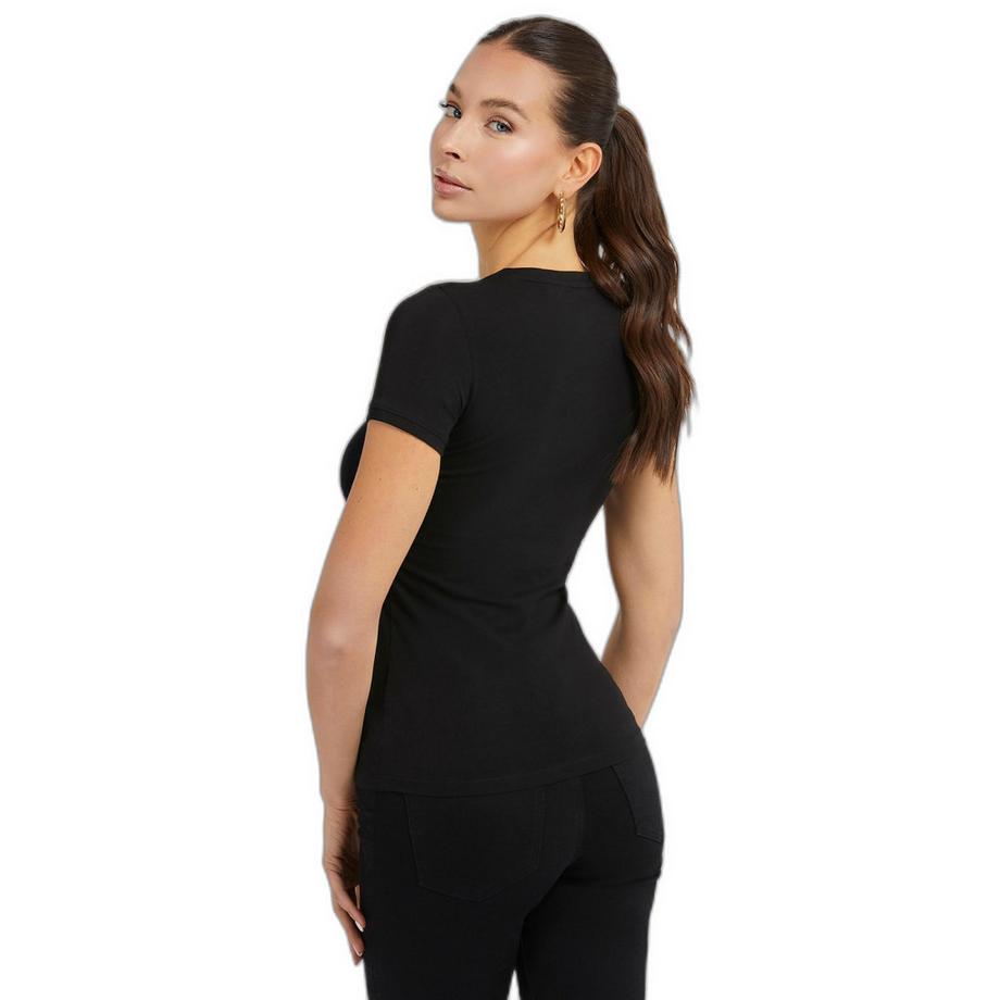 GUESS Mini Triangle T-shirt col en V  