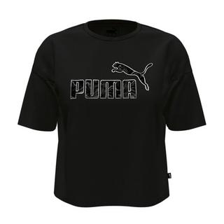 PUMA  T-Shirt Frau  ESS+ marbleized Cropped Relaxed 