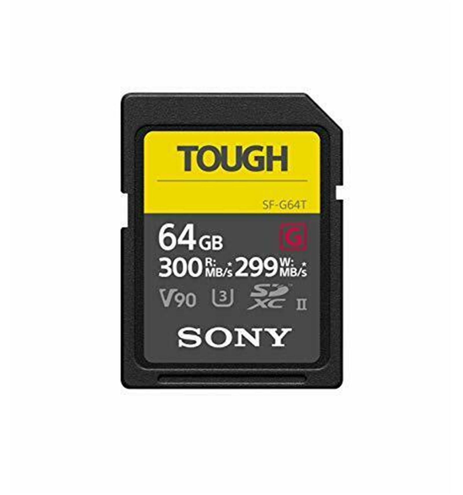 SONY  SF-G Tough SDXC UHS-II 64GB 300MB/s 