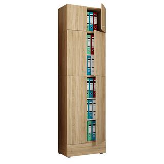 VCM XXL Armoire de bureau Armoire à dossiers Livres Meubles de bureau Classeur Armoire Lona 5f A Tiroir  