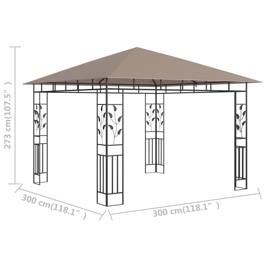 VidaXL Gartenpavillon gewebe  