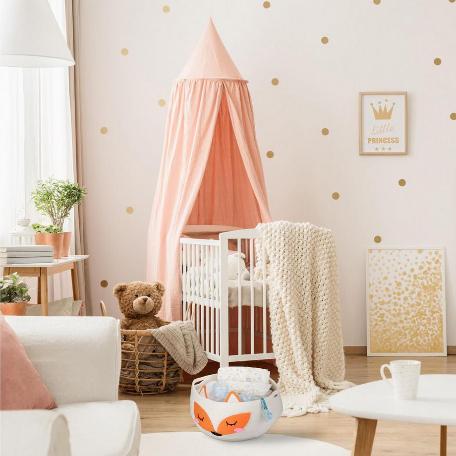 B2X Cesto portaoggetti per bambini volpe  