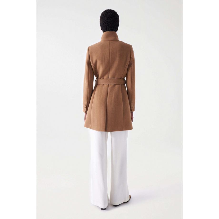 Salsa Basic Wool Coat  