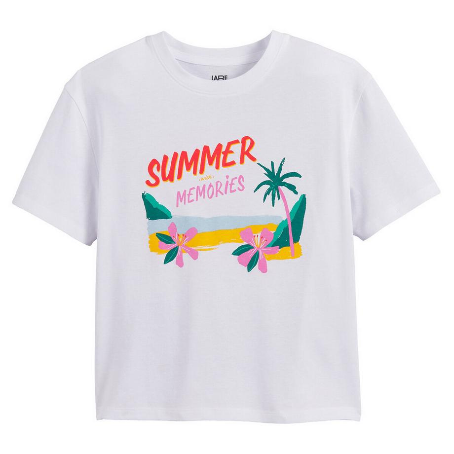 La Redoute Collections  Bedrucktes T-Shirt 