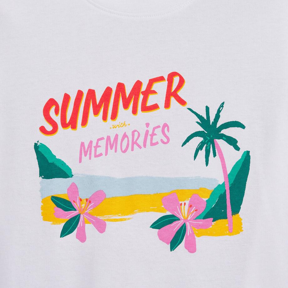 La Redoute Collections  Bedrucktes T-Shirt 