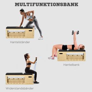 HOMCOM  Banc de musculation 