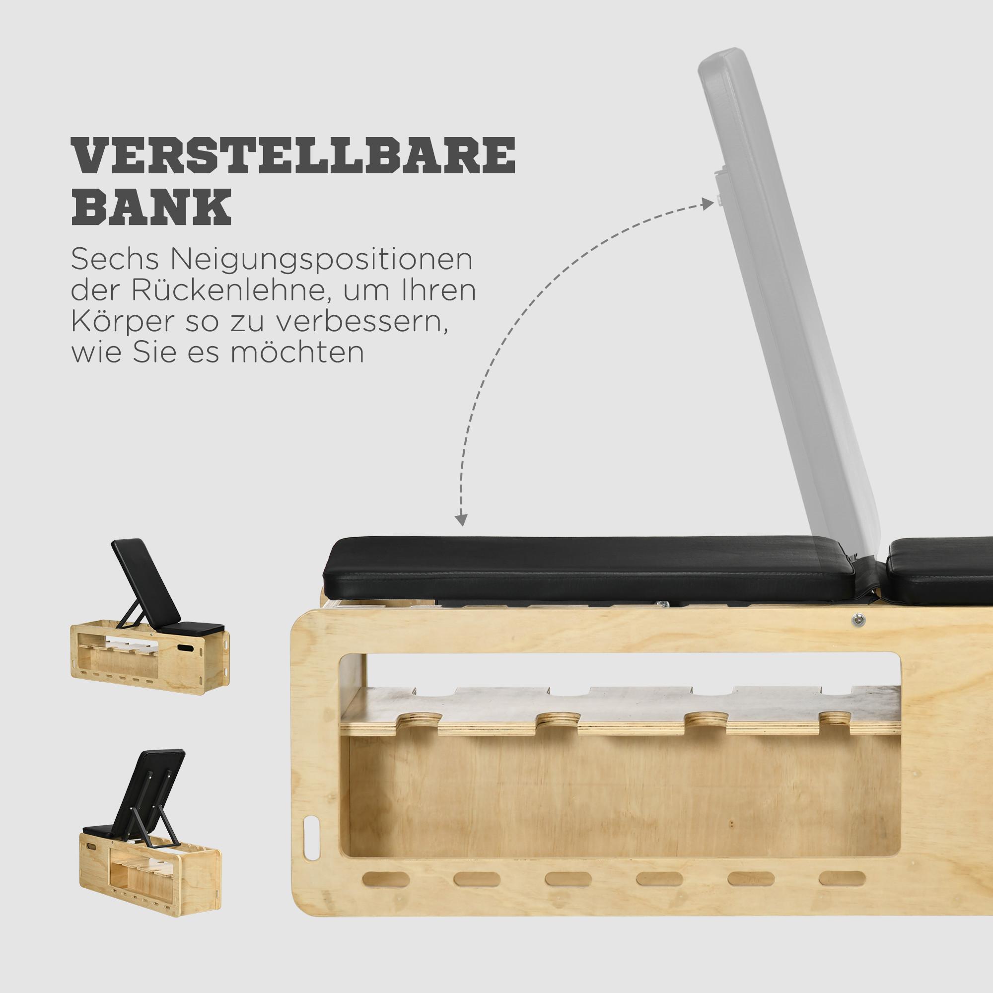 HOMCOM  Banc de musculation 