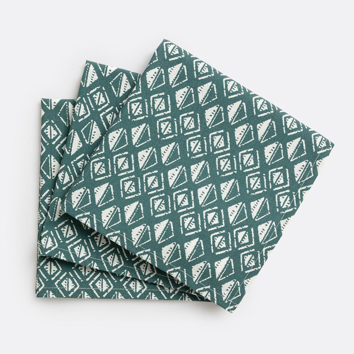 La Redoute Intérieurs 3er-Set bedruckte Servietten Lodge  