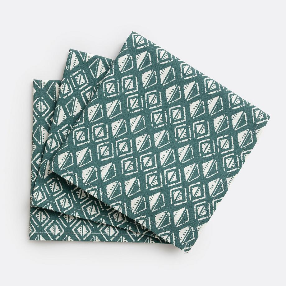 La Redoute Intérieurs 3er-Set bedruckte Servietten Lodge  