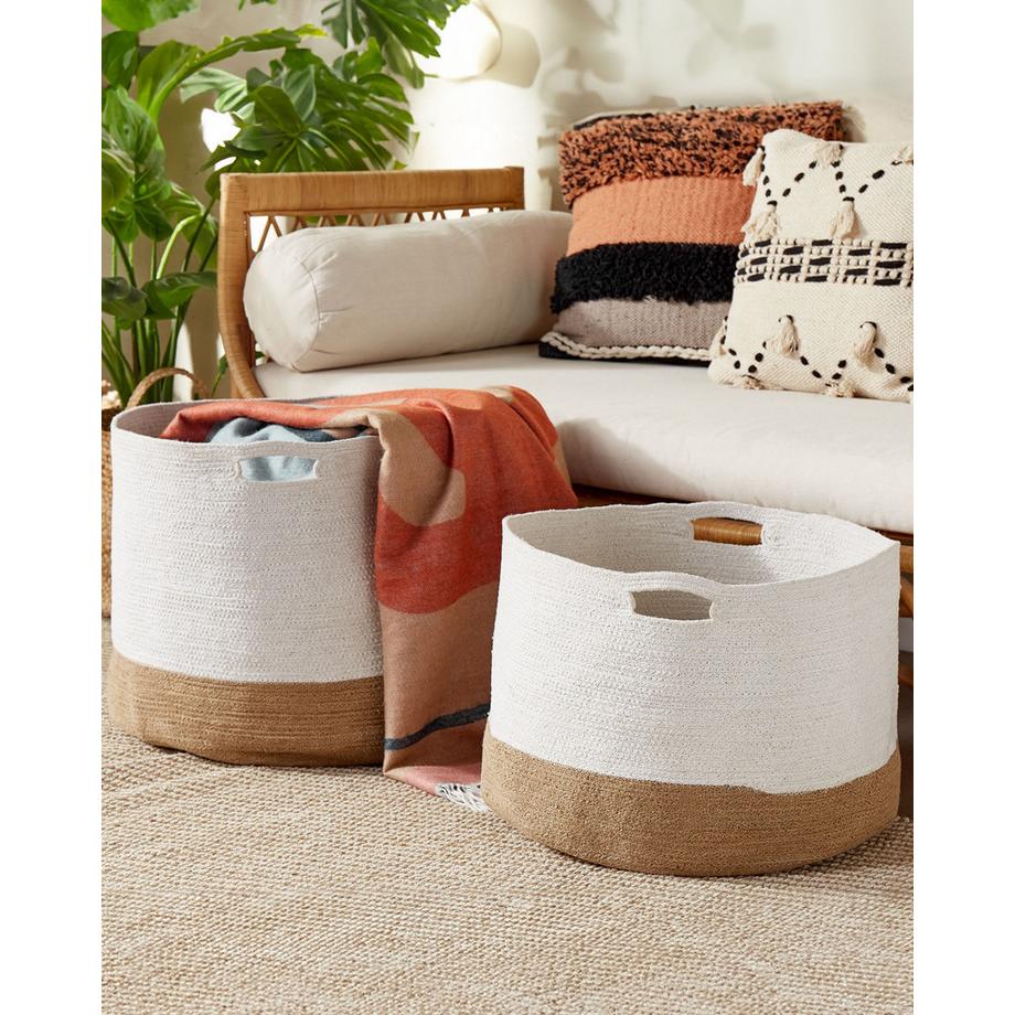 Beliani Korb en Cotone Classico KAHAN  