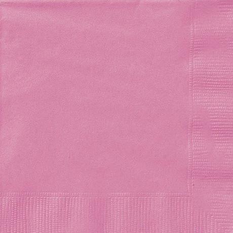 Unique 20 Grandes Serviettes Magenta  