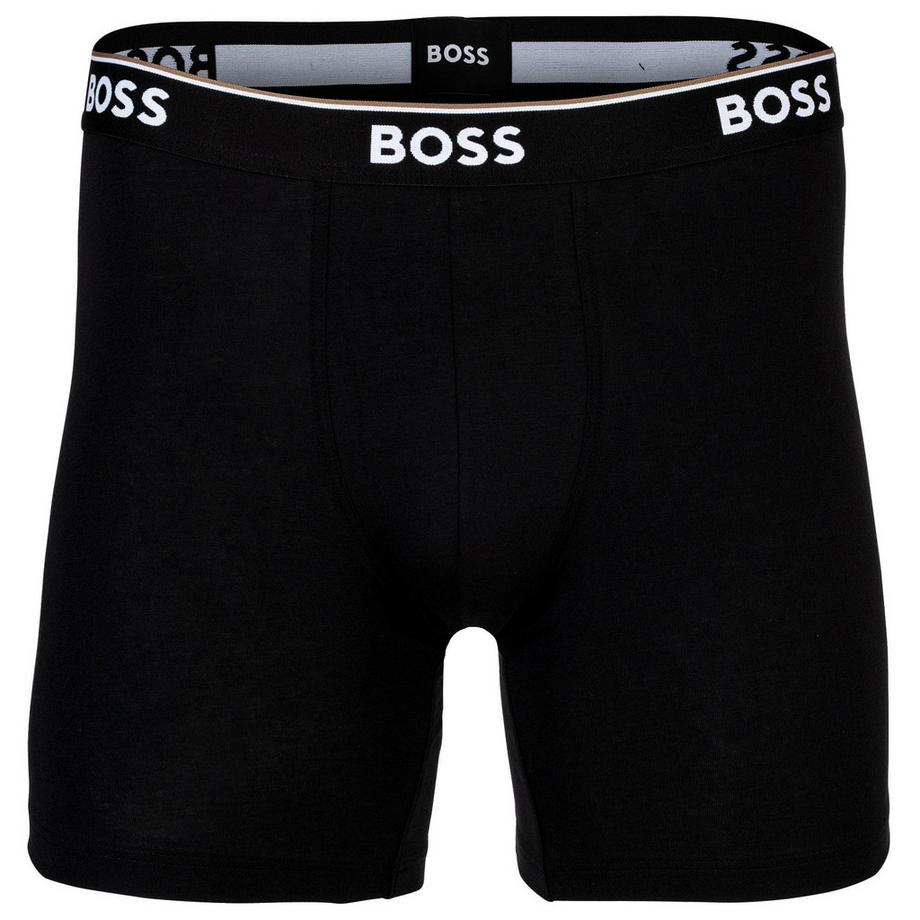 BOSS Stretch-Power Long Boxer Briefs Confezione da 3  