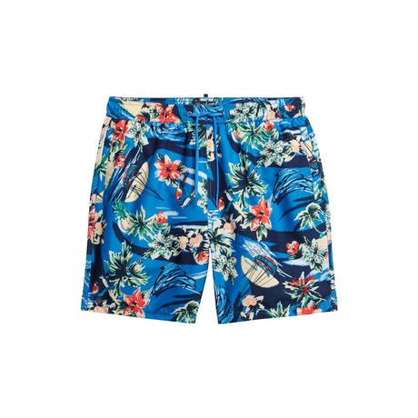 Superdry Badeshorts mit Hawaii-Print  