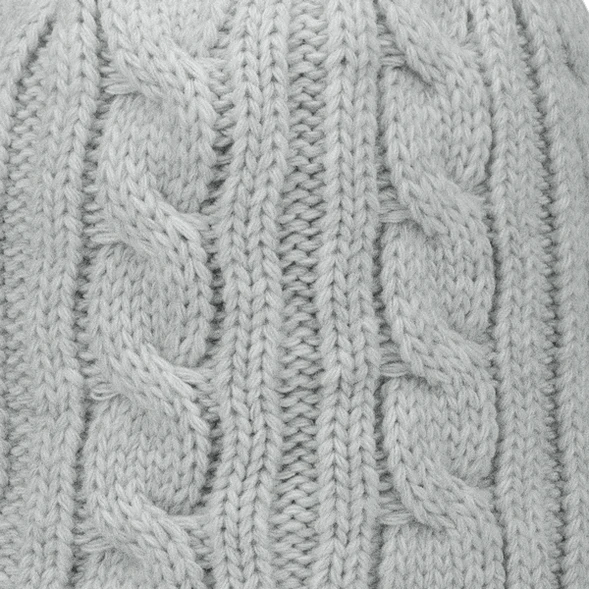 CABAIA Creamy Gin Zopfmuster Mütze  