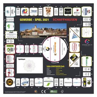 GEWERBE-SPIEL  Brettspiel SCHAFFHAUSEN Stadt (Deutsch) 