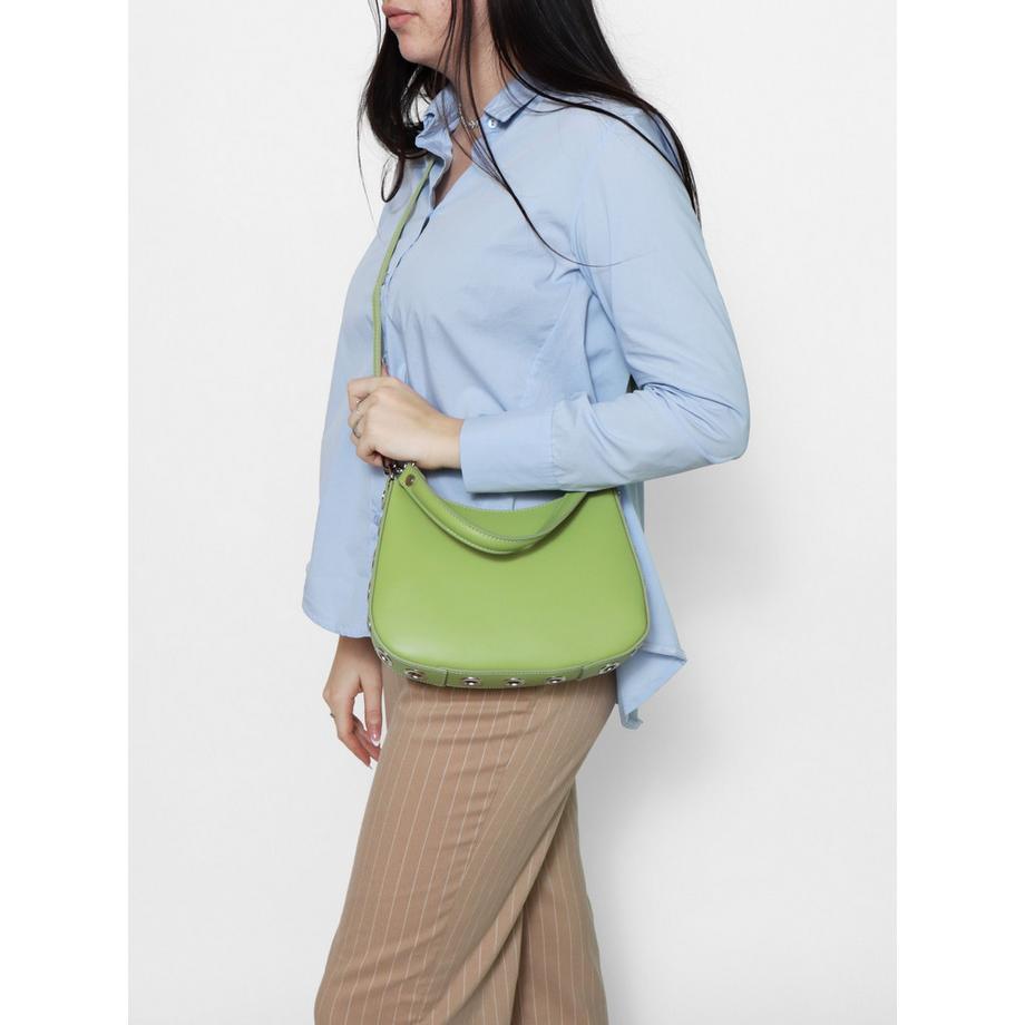 Chiara Ferretti Borsa a tracolla con dettaglio occhielli  