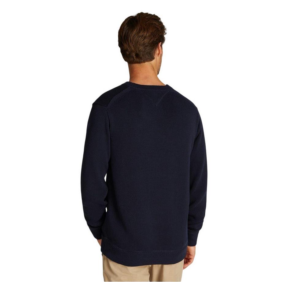 TOMMY HILFIGER  Pullover, Rundhalsausschnitt, Regulär, Langärmlig 