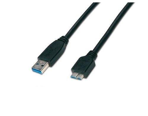 Image of Triotronik Triotronik USB 3.0 A-MB MM 1.0 SW USB Kabel 1 m USB 3.2 Gen 1 (3.1 Gen 1) USB A Micro-USB B Schwarz