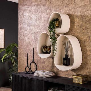 mutoni Etagère murale Stone (lot de 3)  