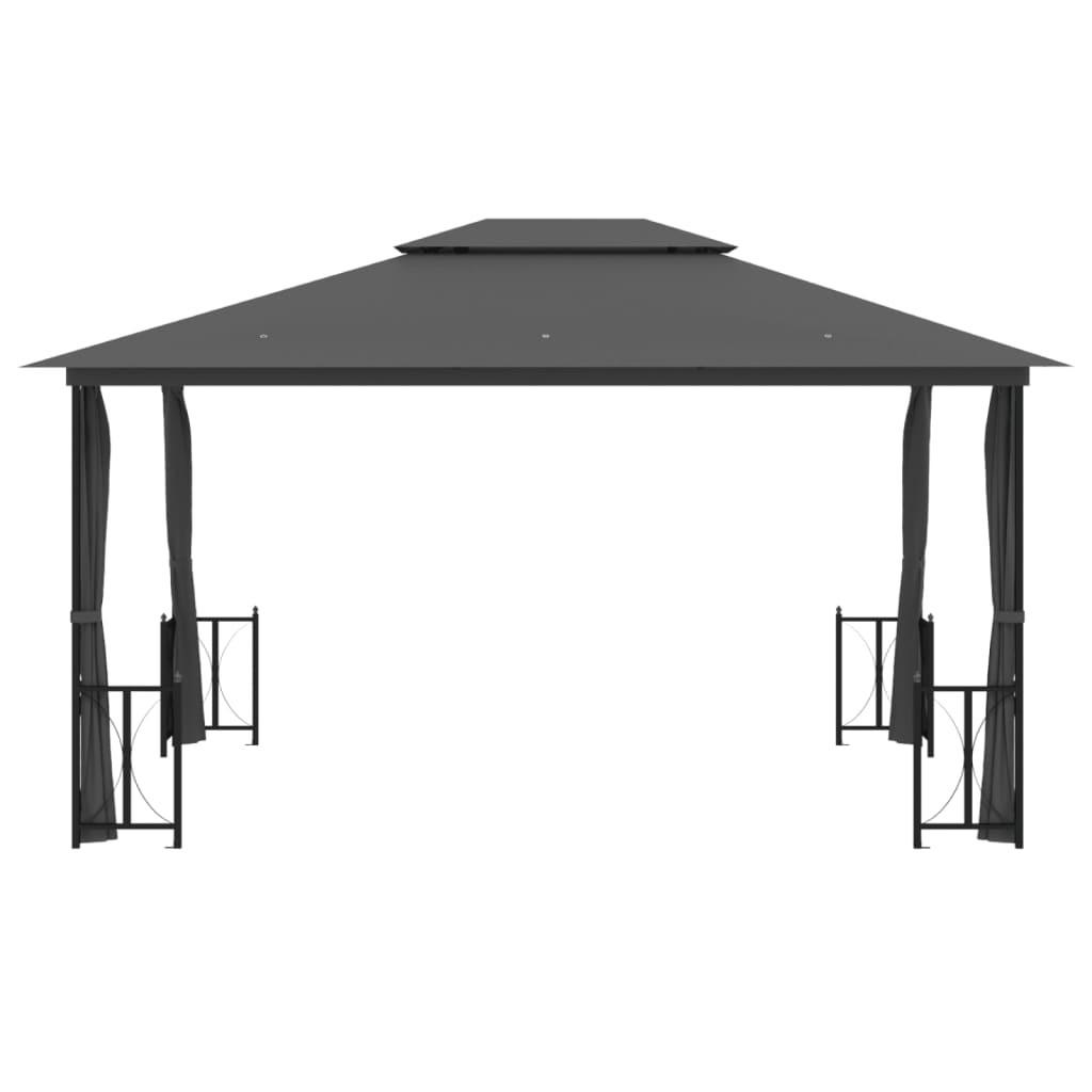 VidaXL gazebo Tessuto  