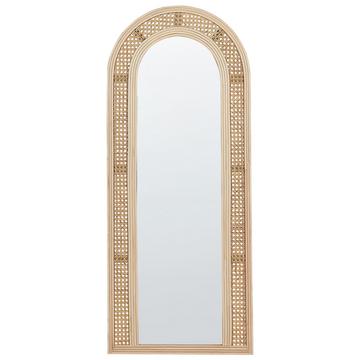 Wandspiegel aus Rattan Boho FRANEY
