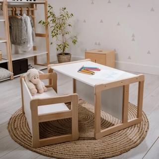 Montessori Montessori-Möbel - Set für das Kinderzimmer mit zwei Bänken  