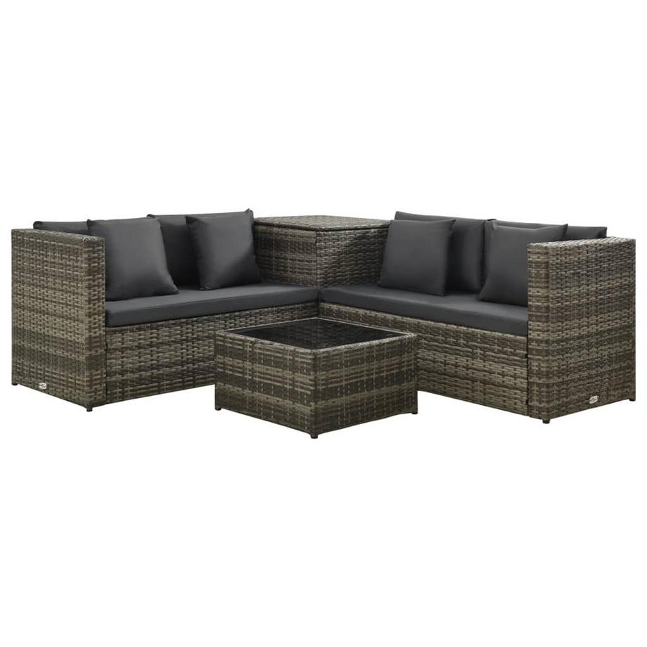 Gartengarnitur poly-rattan