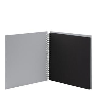 Rössler Rössler S.O.H.O. album fotografico e portalistino Grigio 60 fogli 290 x 290 Rilegatura a spirale  