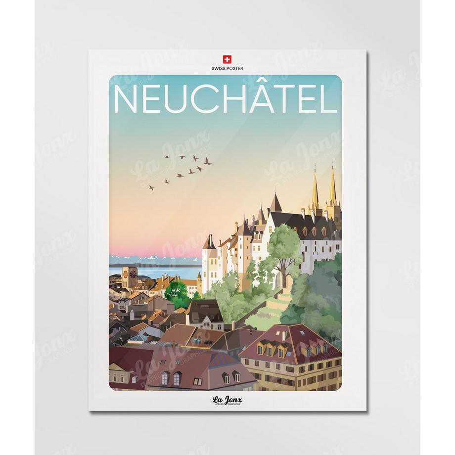 La-Jonx Affiche de Neuchâtel  