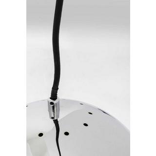 KARE Design Hängeleuchte Caldaia Silber rund 25  