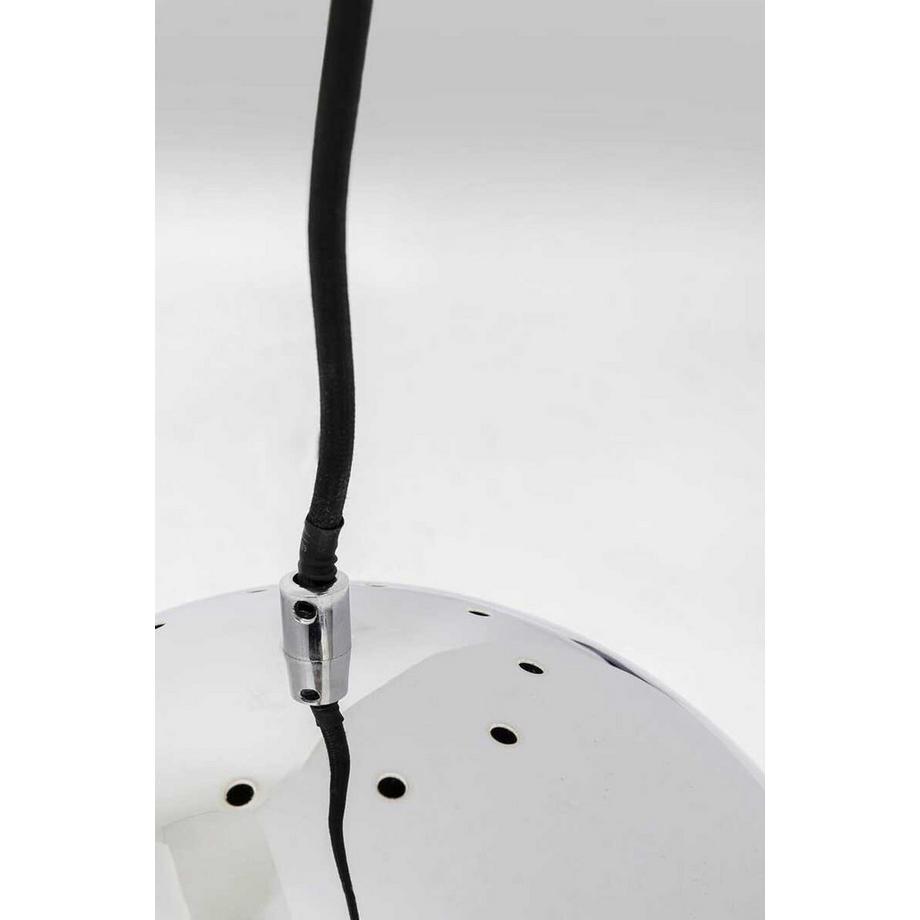 KARE Design Hängeleuchte Caldaia Silber rund 25  