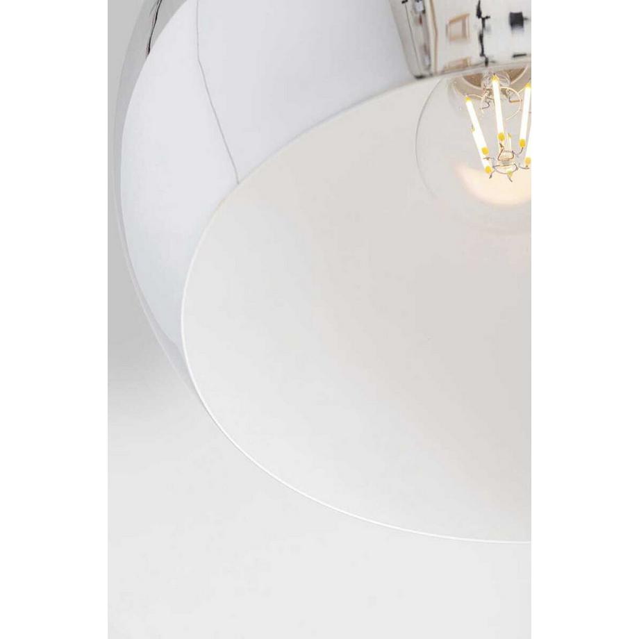 KARE Design Hängeleuchte Caldaia Silber rund 25  