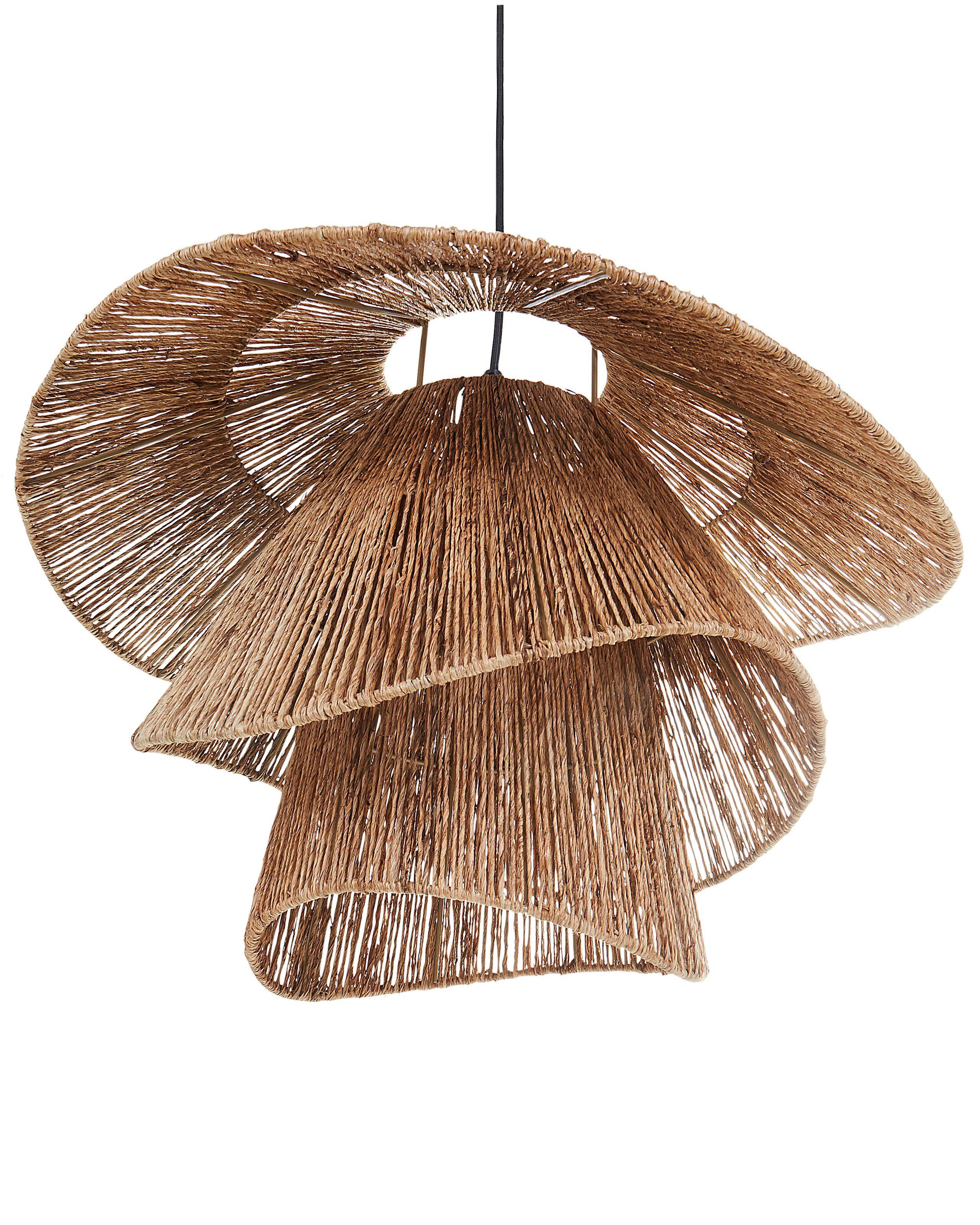 Beliani Lampe suspension en Jute Boho BEDAS  