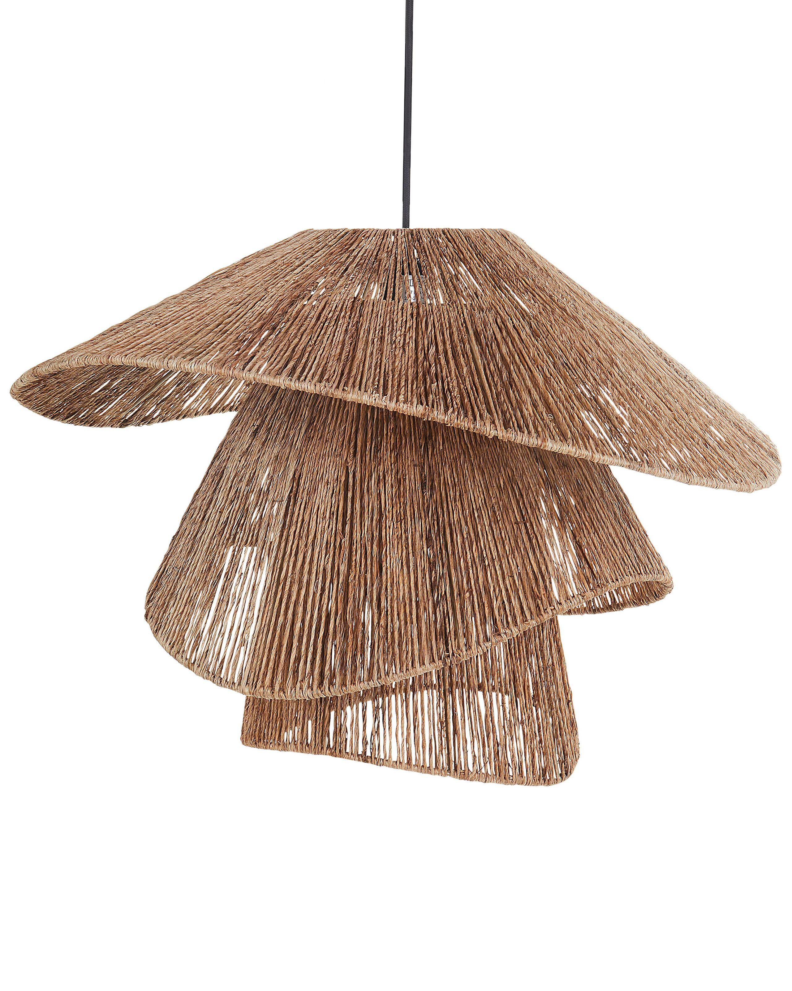 Beliani Lampe suspension en Jute Boho BEDAS  