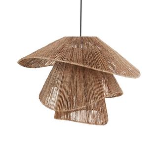 Beliani Lampe suspension en Jute Boho BEDAS  