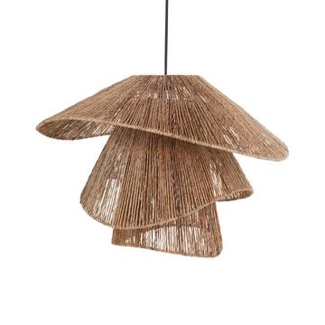 Lampe suspension en Jute Boho BEDAS