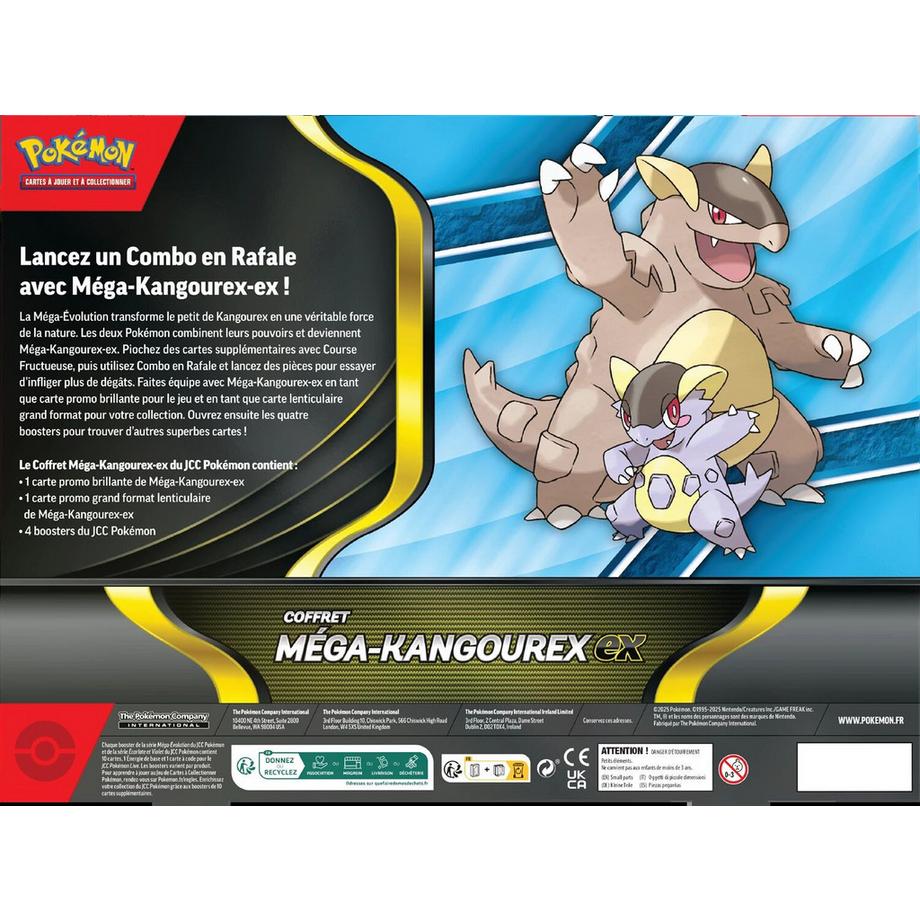 Pokémon  Mega-Kangama ex Box - FR 