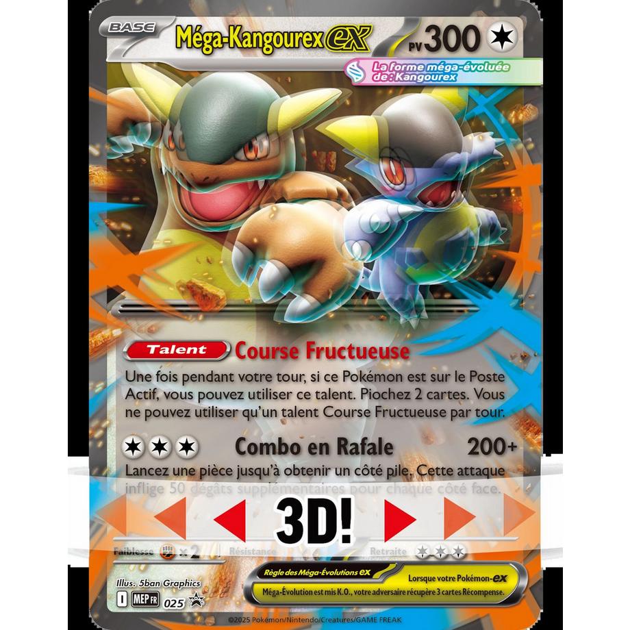 Pokémon  Mega-Kangama ex Box - FR 
